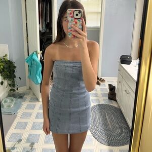 Denim dress